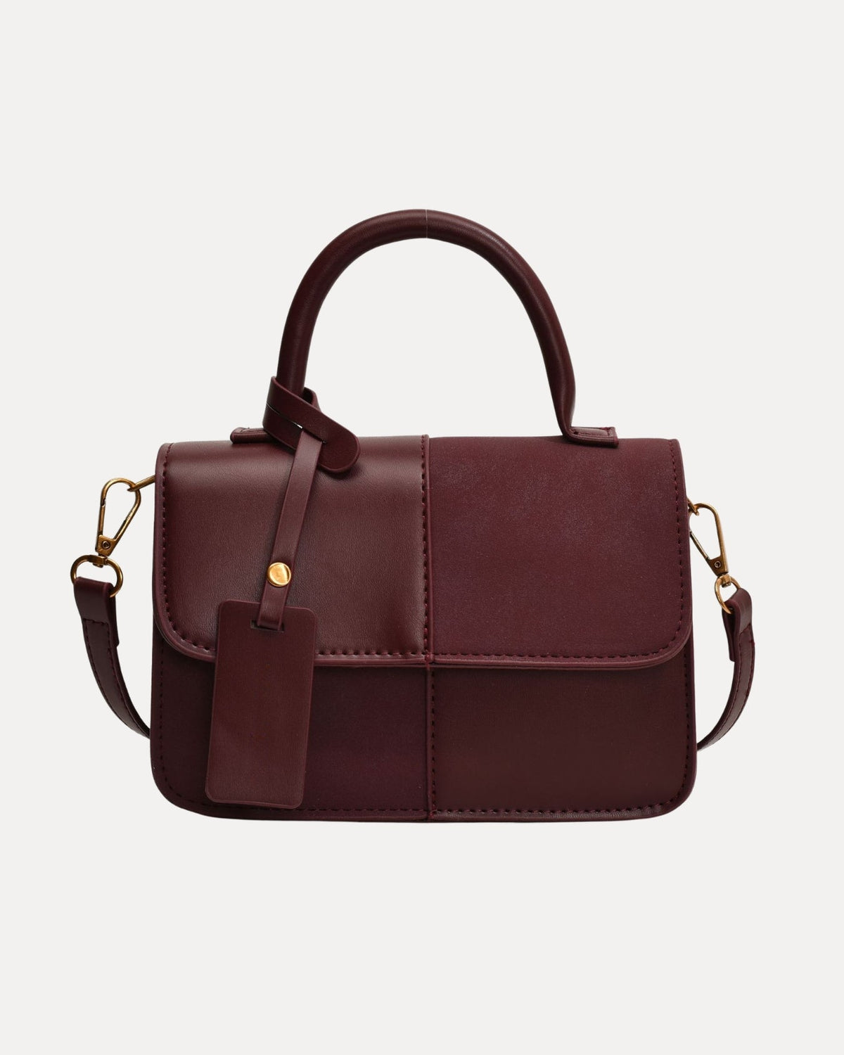 Structured Top Handle Bag