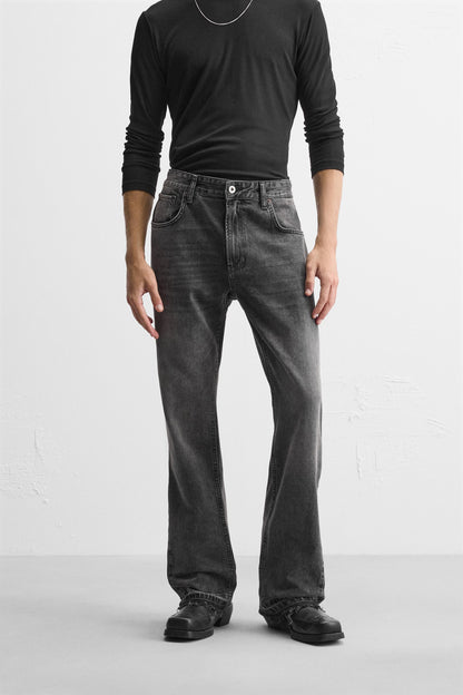 Gewaschene Flared Jeans™