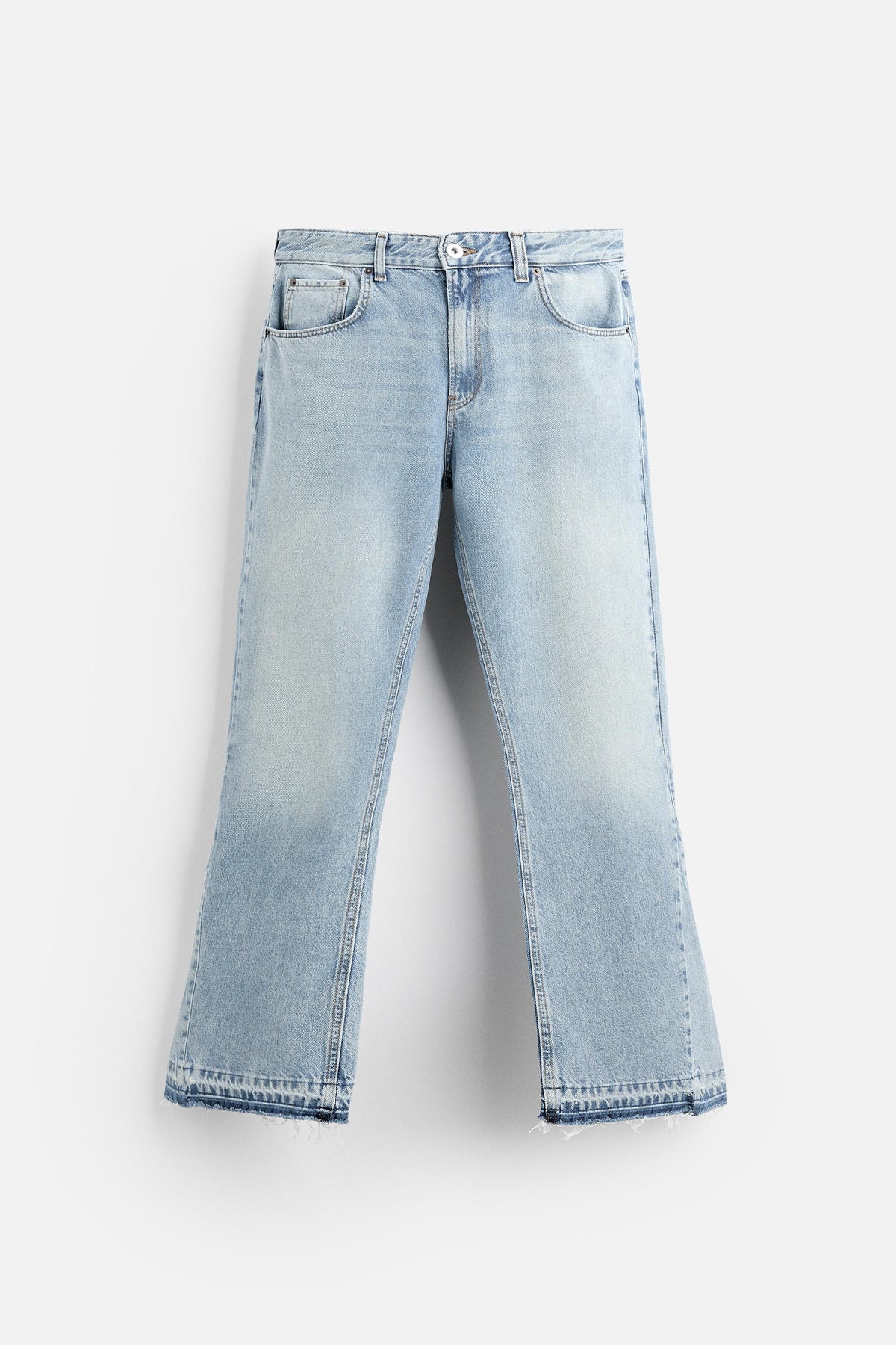 Gewaschene Flared Jeans™