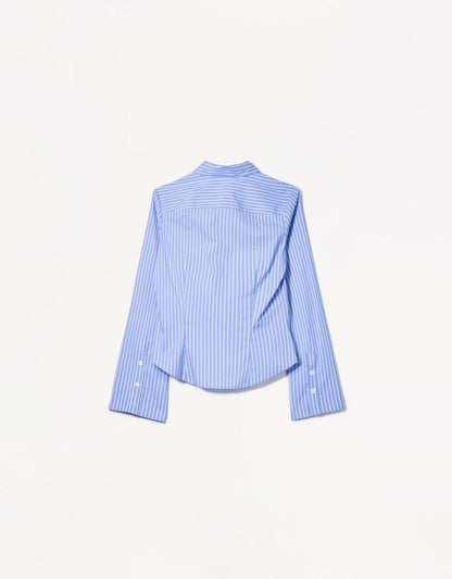 BLUSE MIT WEITEN ÄRMELN