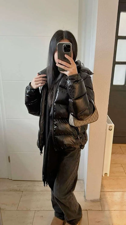 Daunen-Pufferjacke