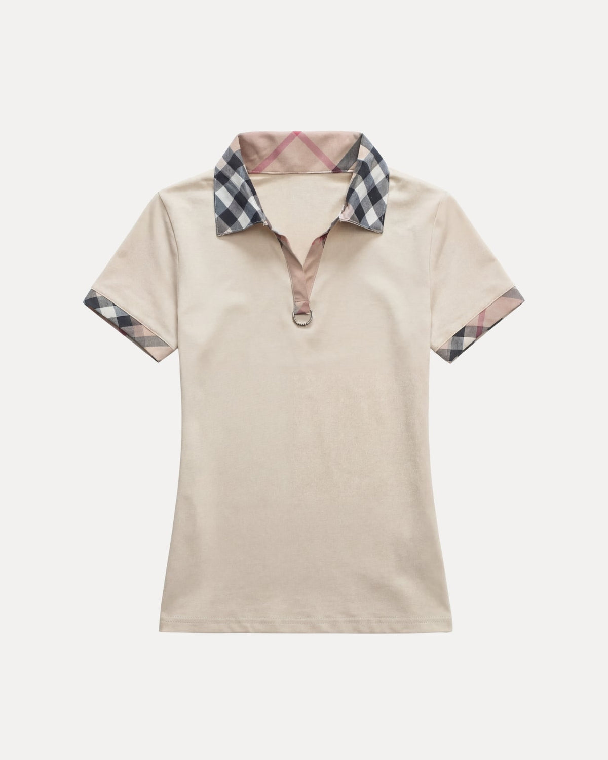 Checked Polo