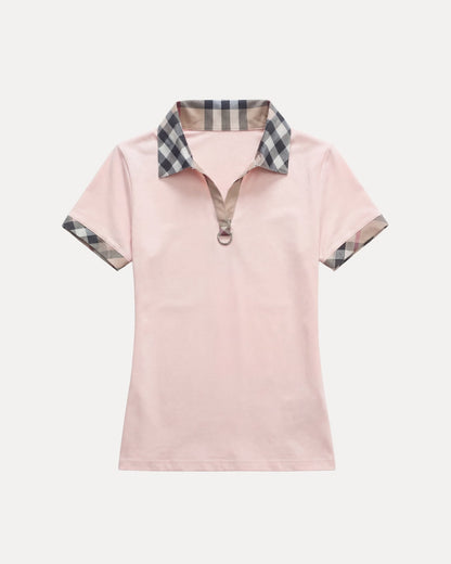 Checked Polo