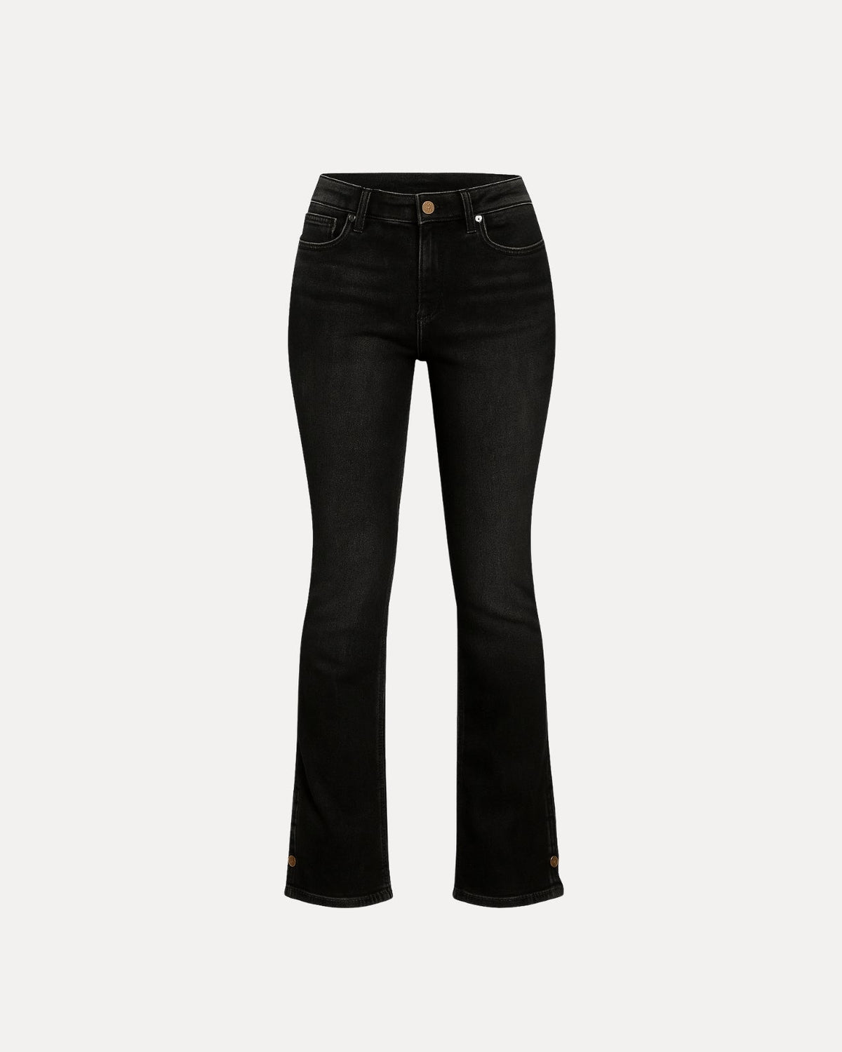 Zerrissene Straight Leg-Jeans