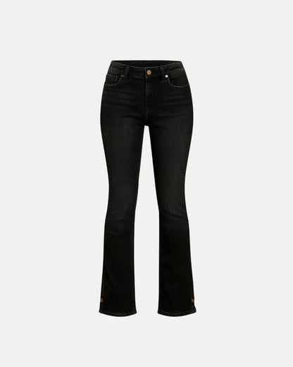 Zerrissene Straight Leg-Jeans