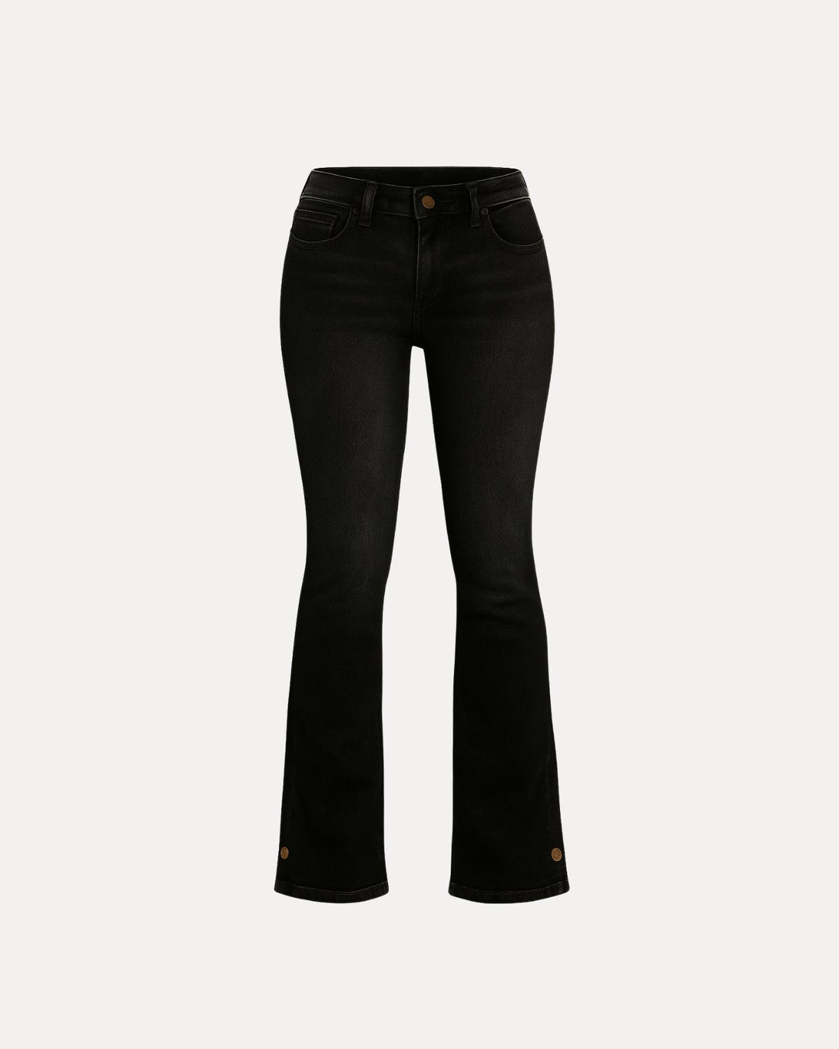 Zerrissene Straight Leg-Jeans