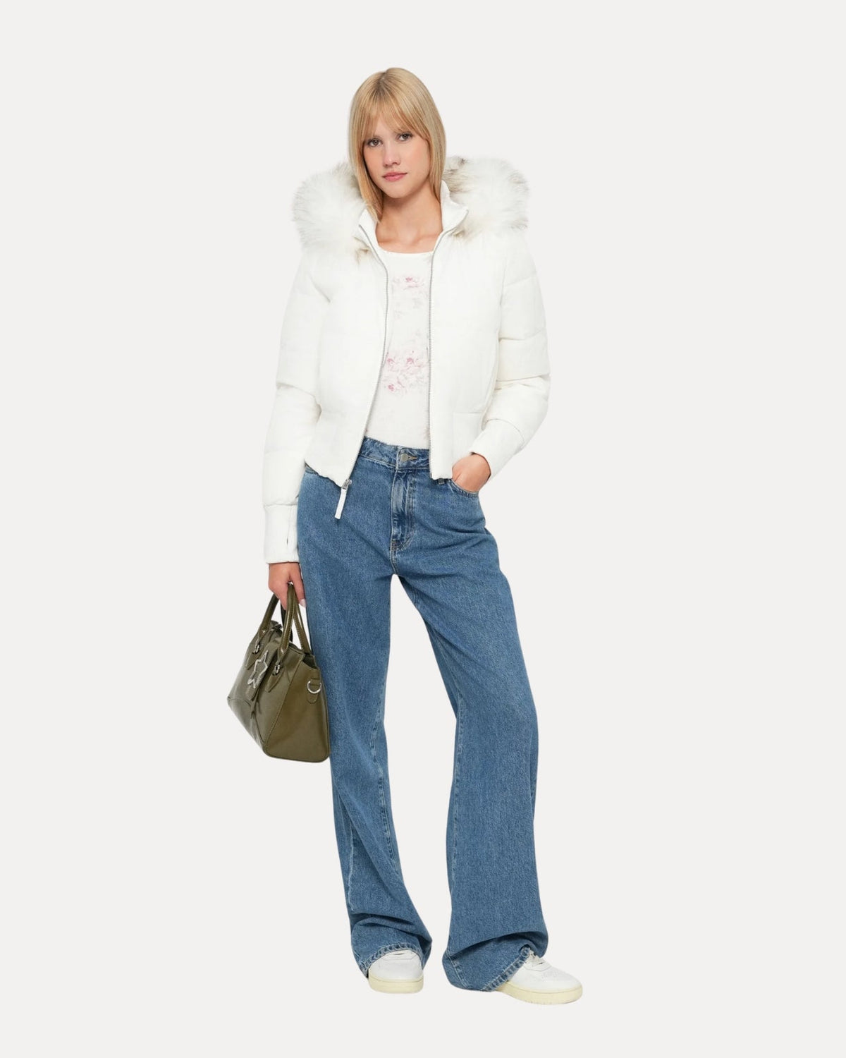 Fur Hood Puffer Jacket