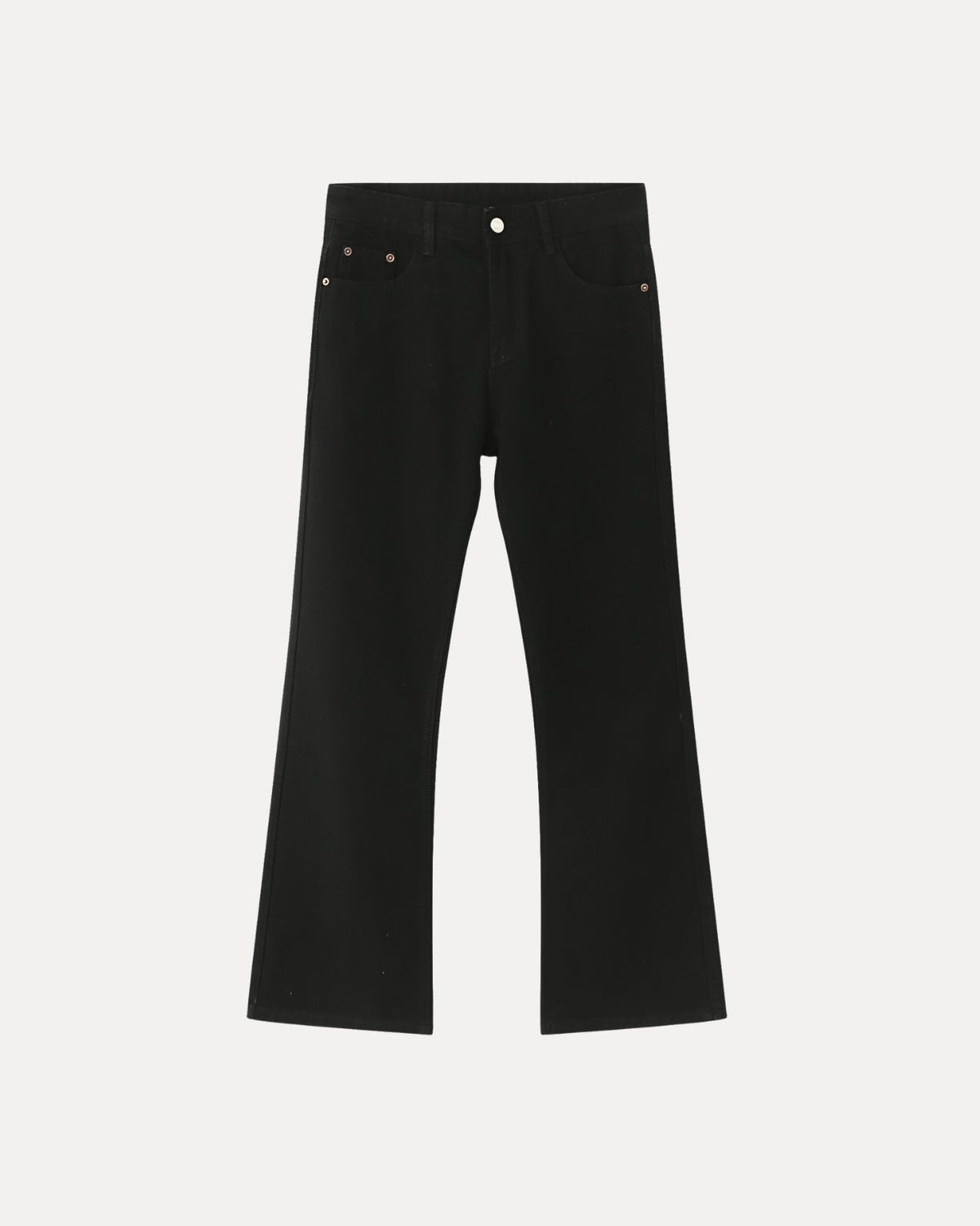 Zerrissene Straight Leg-Jeans