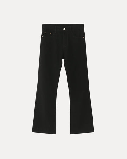 Zerrissene Straight Leg-Jeans