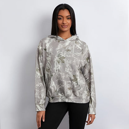 Kapuzenpullover mit Camouflage-Muster