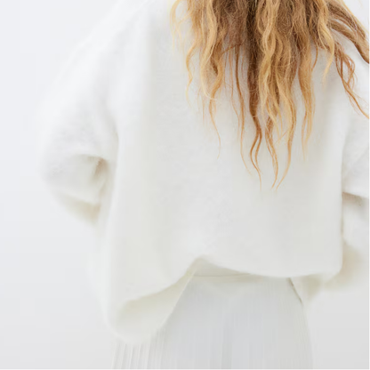 Übergroßer Pullover aus Mohairmischung