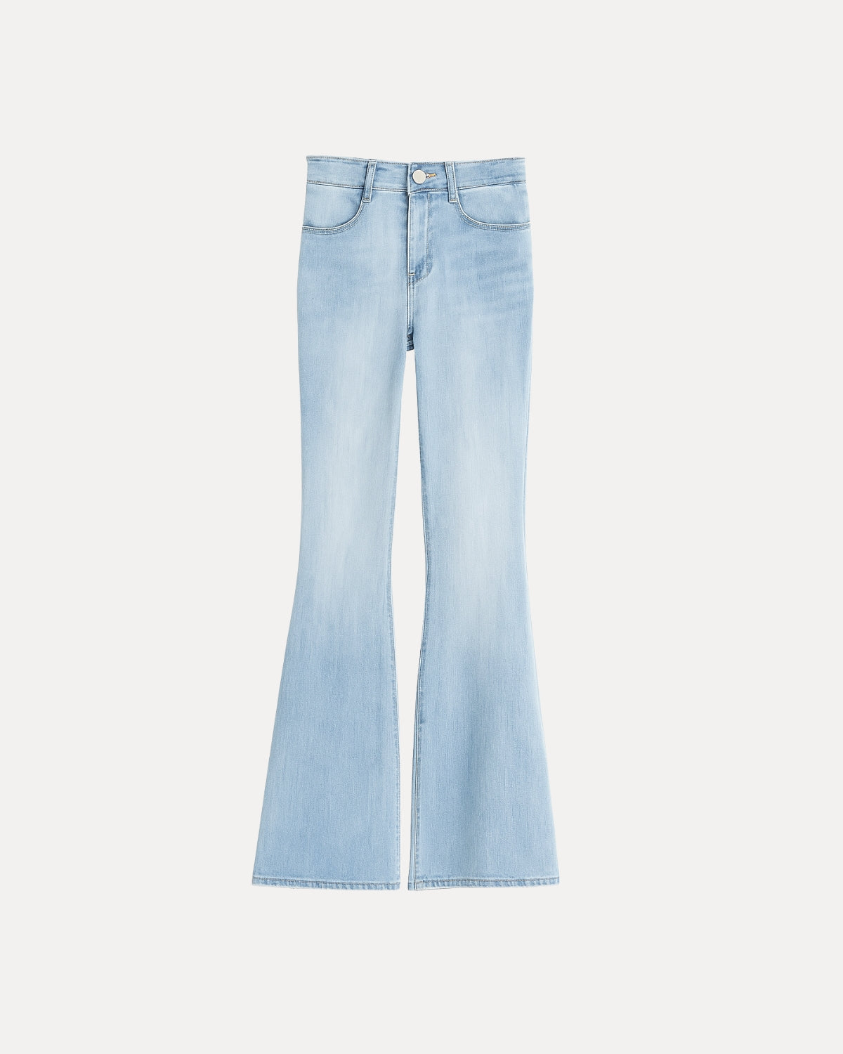 Zerrissene Straight Leg-Jeans