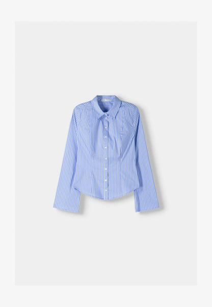BLUSE MIT WEITEN ÄRMELN