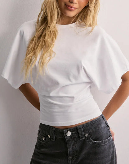 Curlify™ | T-Shirt mit weiten Ärmeln und Symbol