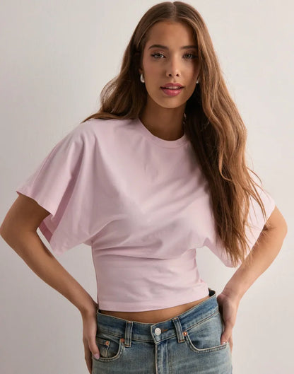 Curlify™ | T-Shirt mit weiten Ärmeln und Symbol