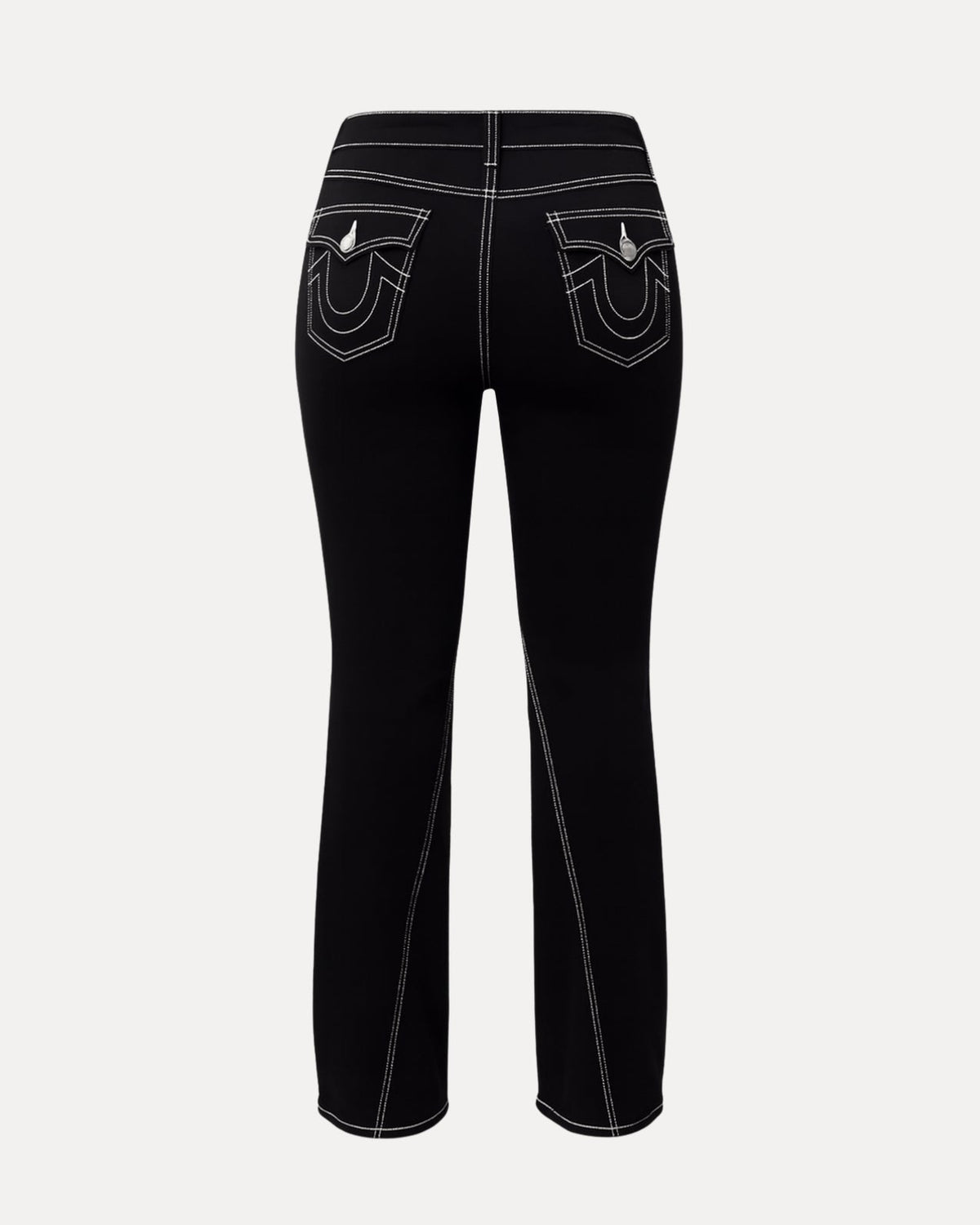 Zerrissene Straight Leg-Jeans