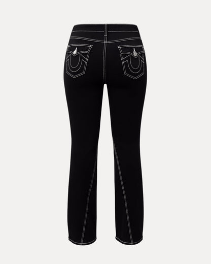 Zerrissene Straight Leg-Jeans
