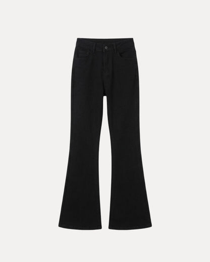 Zerrissene Straight Leg-Jeans