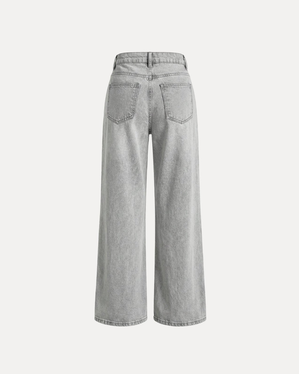 Zerrissene Straight Leg-Jeans