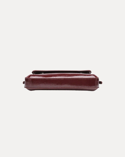 Slim Flap Shoulder Bag