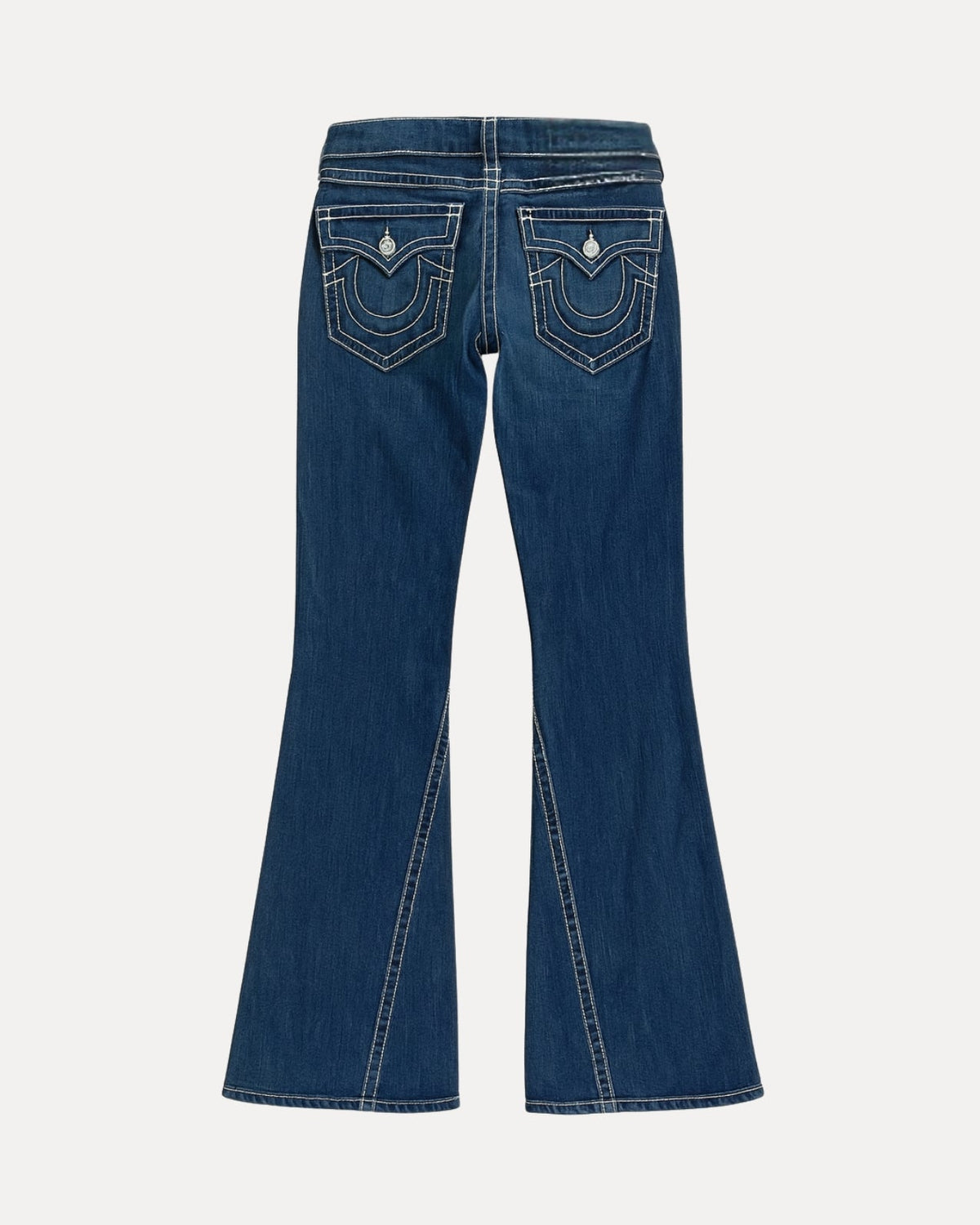 Zerrissene Straight Leg-Jeans