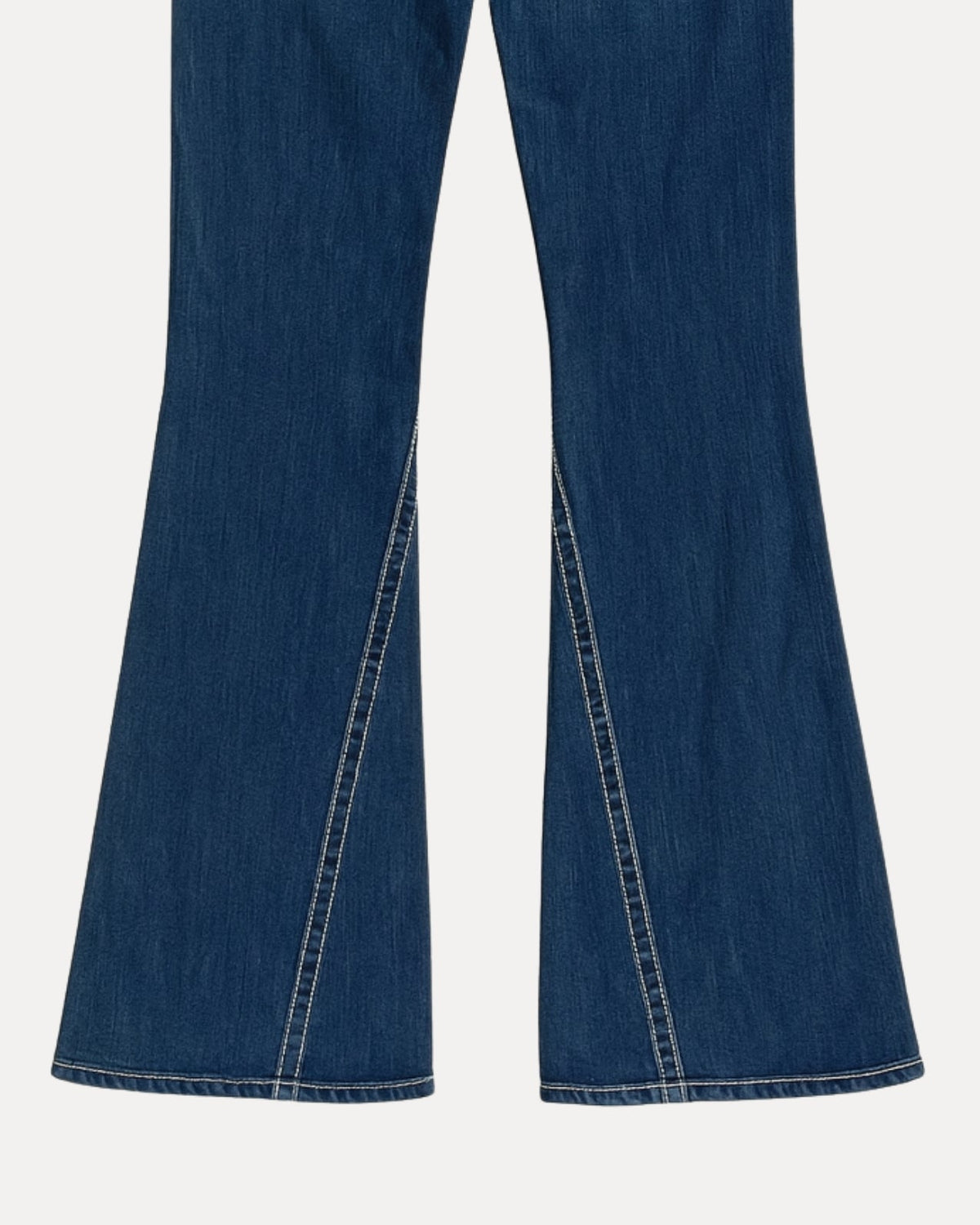 Zerrissene Straight Leg-Jeans