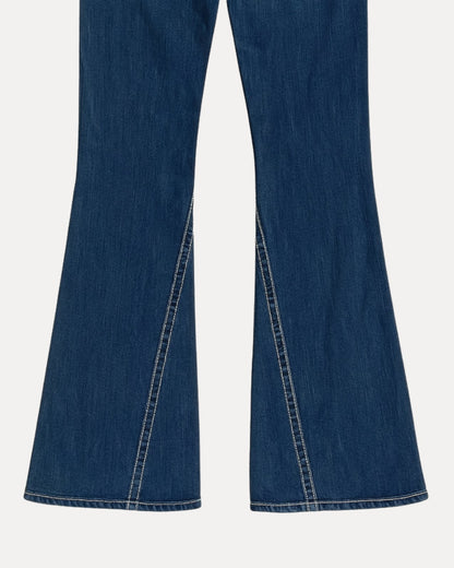 Zerrissene Straight Leg-Jeans