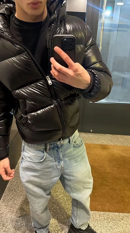 Daunen-Pufferjacke