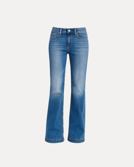 Zerrissene Straight Leg-Jeans