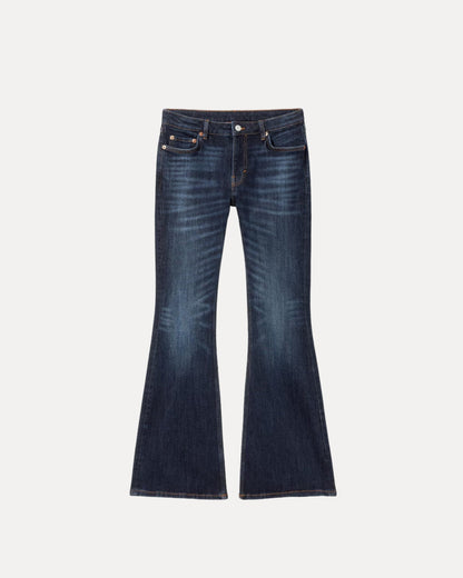 Zerrissene Straight Leg-Jeans