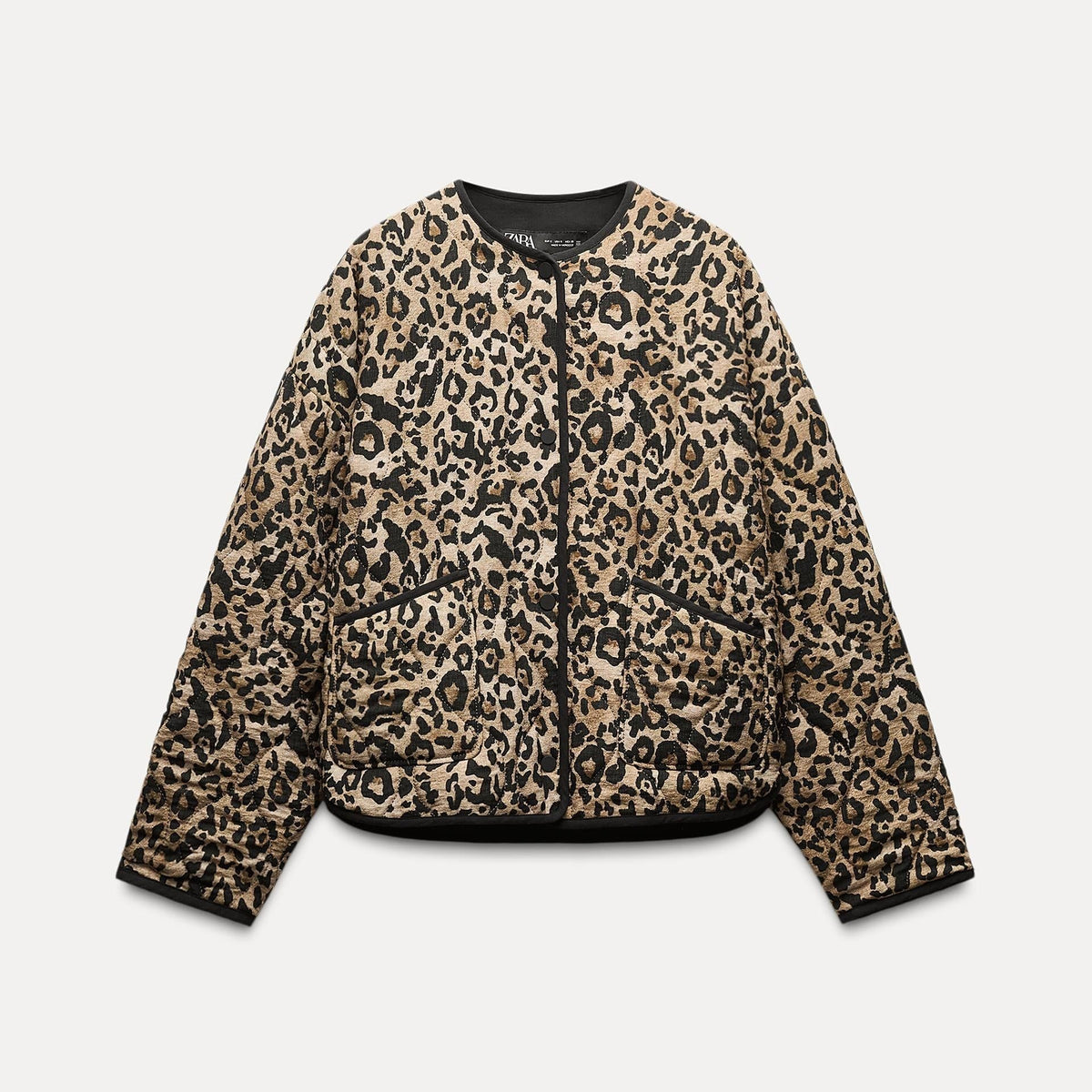 Jacke mit Animal-Print