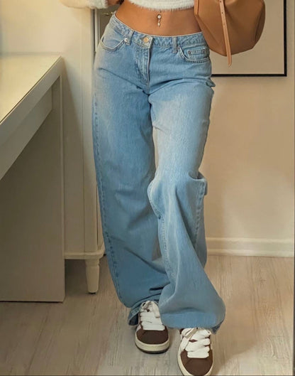 MIA Jeans mit niedriger Taille