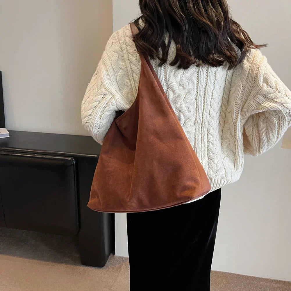 Tote Bag aus Wildleder