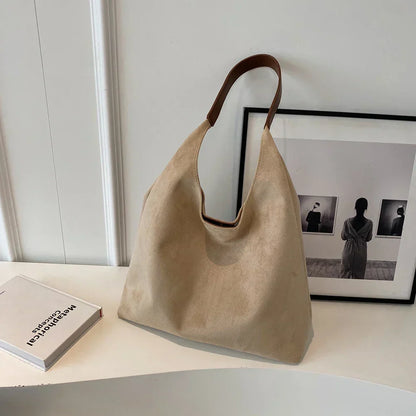 Tote Bag aus Wildleder
