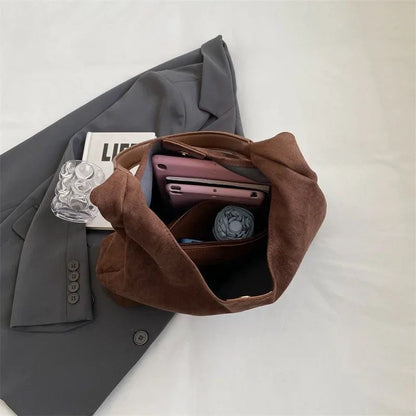 Tote Bag aus Wildleder