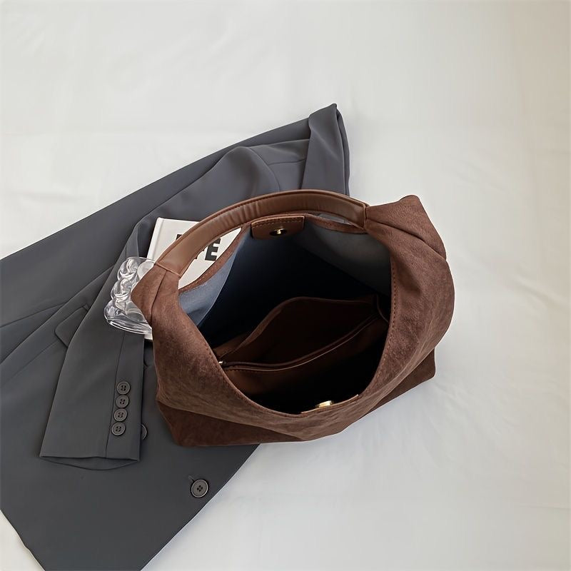 Tote Bag aus Wildleder