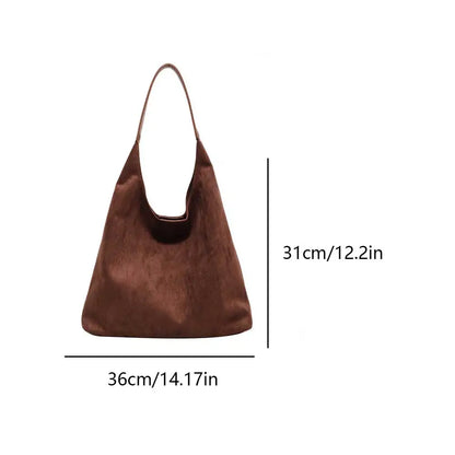 Tote Bag aus Wildleder