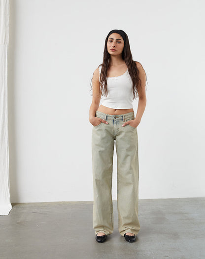 MIA Jeans mit niedriger Taille