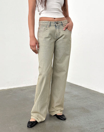 MIA Jeans mit niedriger Taille