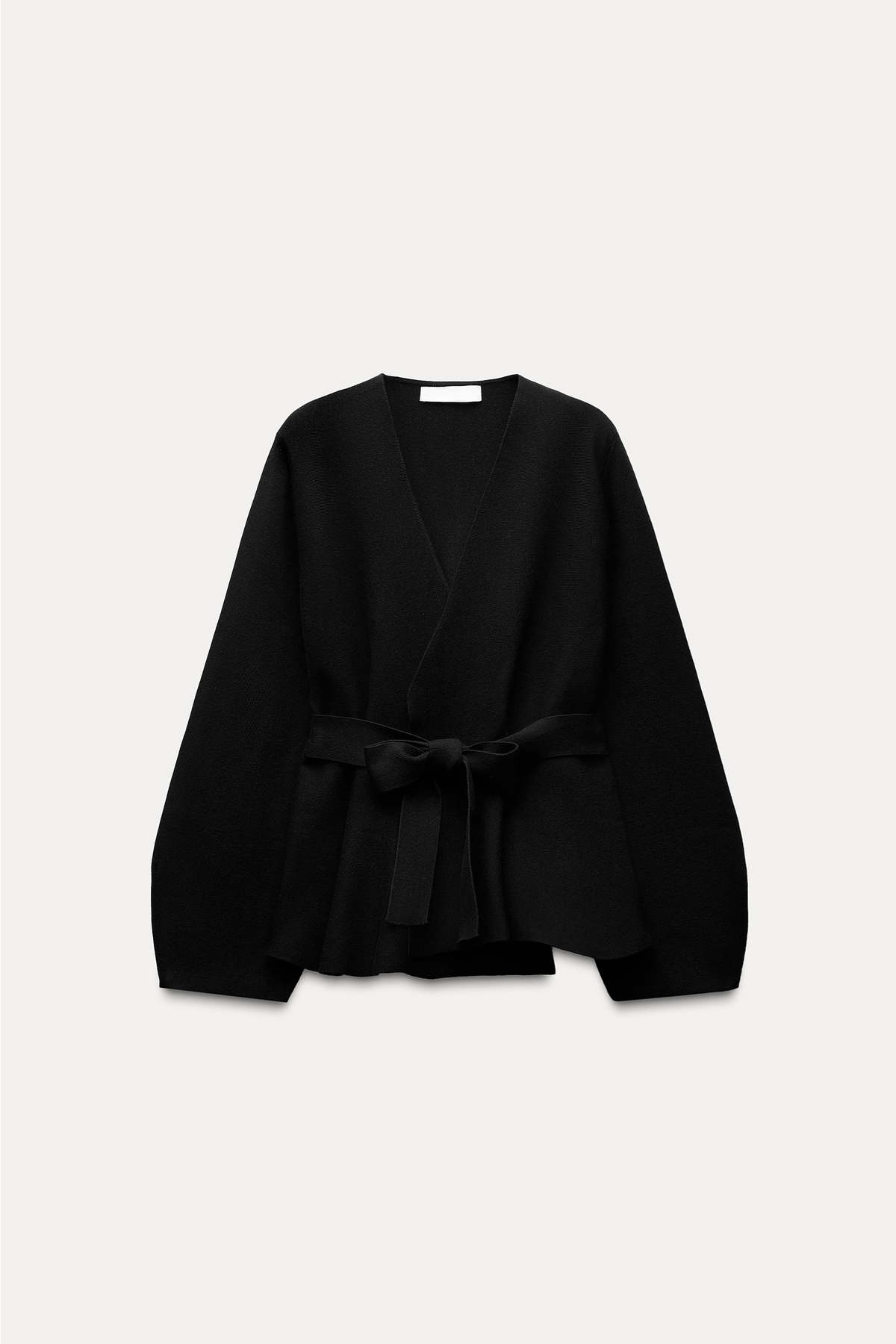 BLAZER MIT GÜRTEL UND SCHULTERPOLSTER