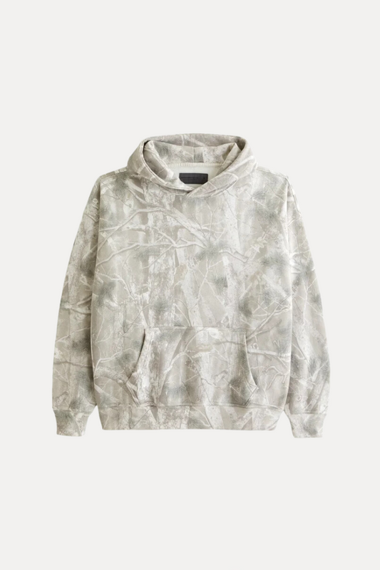 Kapuzenpullover mit Camouflage-Muster