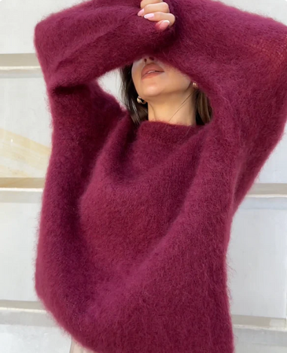 Pullover aus Mohairmischung