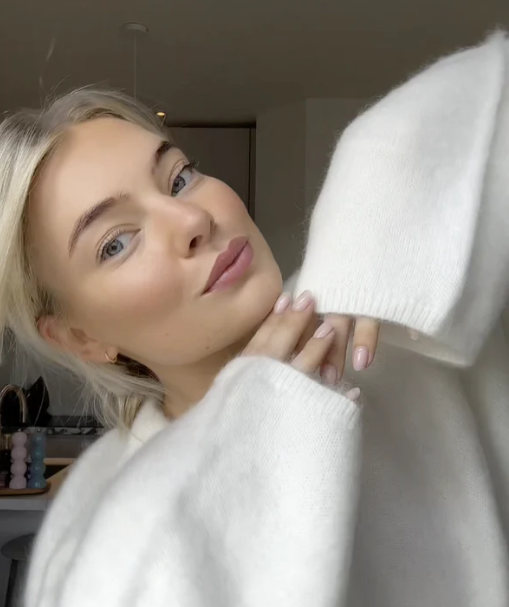 Übergroßer Pullover aus Mohairmischung