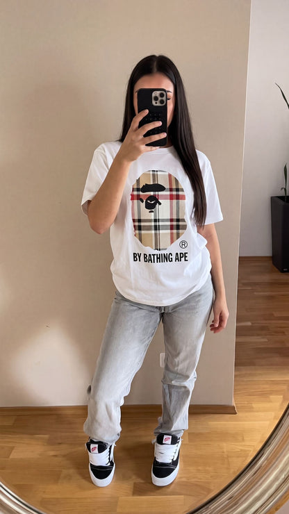 CHEQUERED TEE