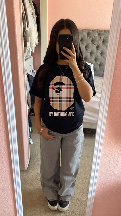 CHEQUERED TEE