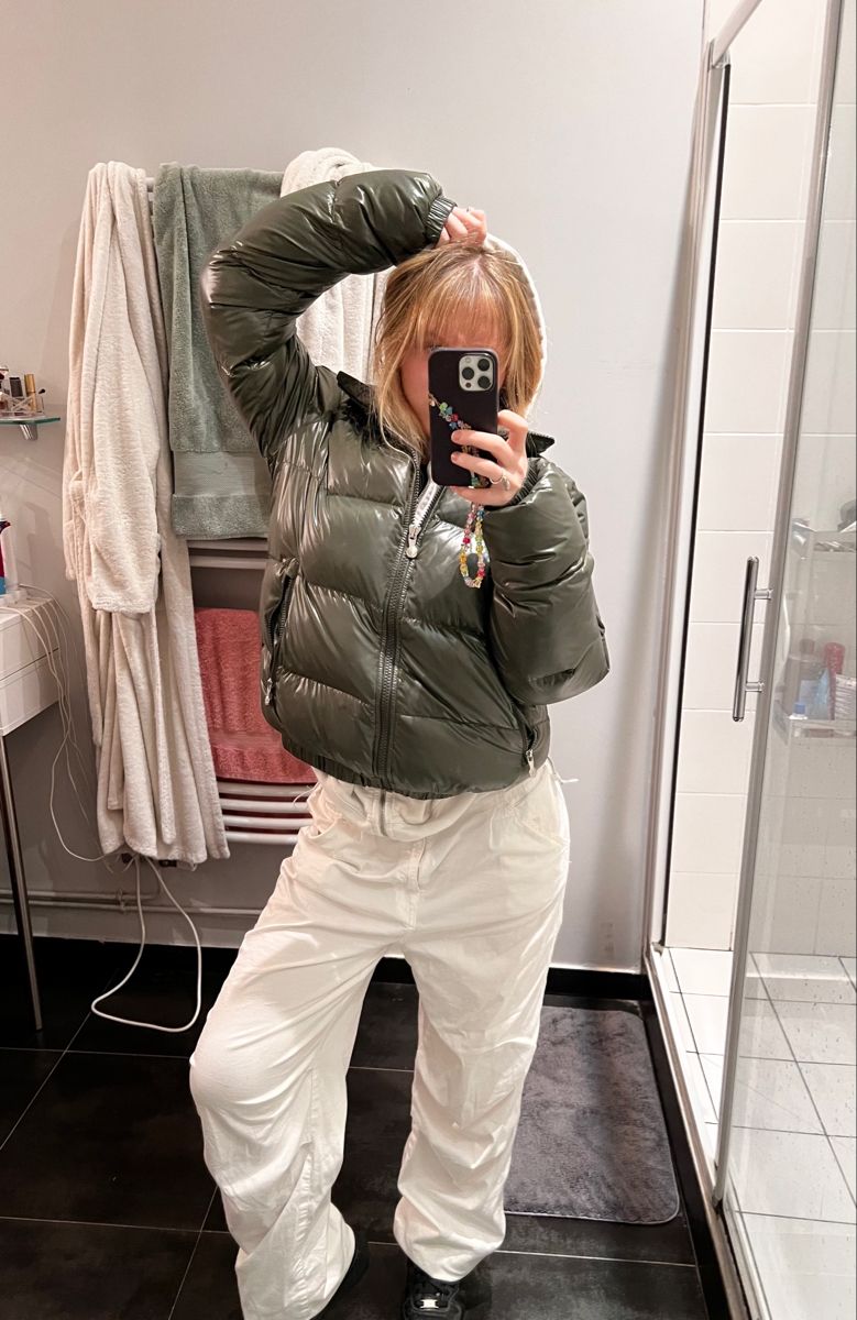 Daunen-Pufferjacke