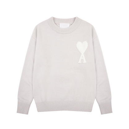 AMI - PULLOVER MIT HERZEN